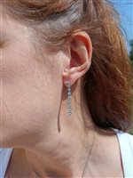 Vicenza - Piazzetta Palladio 2 - Boucles d'oreilles Valentina Callegher Femme in Or blanc Diamante 2.12 Ct 11073FI*S - 11073FI*S